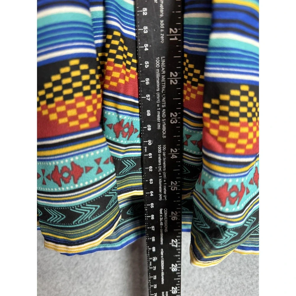 Xhilaration Dress Womens Small Striped Spaghetti Strap Boho Adjustable Sundress